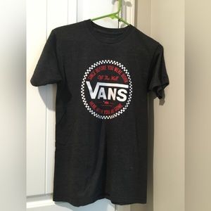 Mens grey vans small shirt